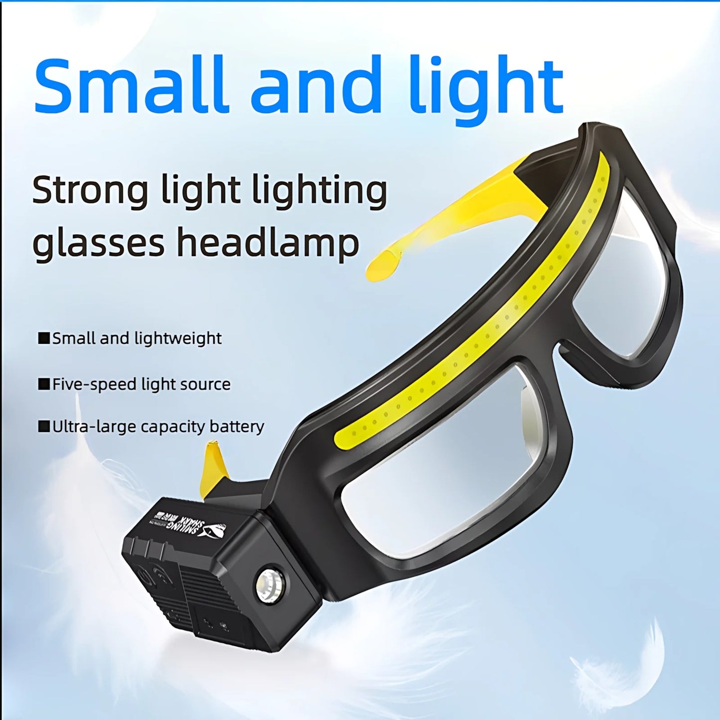 Rechargeable Headlight Glasses